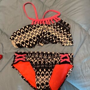 Arizona jean co girls two piece swimsuit